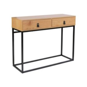 Console en bois et métal Abbott