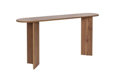 Console en bois "Sira"  150 x 35 x 75 cm  Chêne