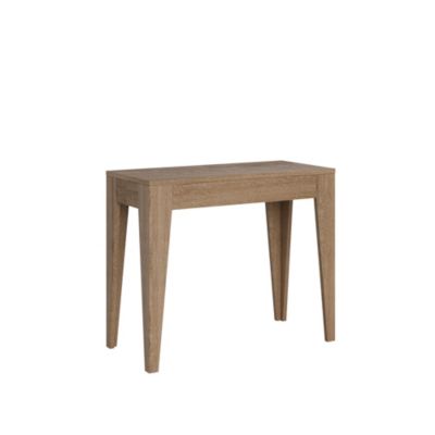 Console Extensible 90X42/198 Cm Isotta Small Chêne Naturel