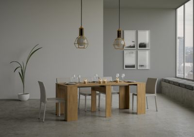 Console Extensible 90X48/308 Cm Basic Nature Chêne
