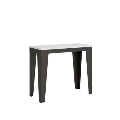 Console extensible FLAME EVOLUTION frêne blanc - Robuste et moderne