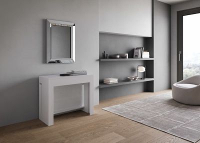Console extensible - ITAMOBY - Evolve - Frêne Blanc - 90x42/302 cm ...