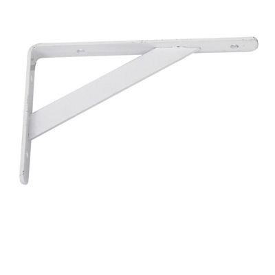 Console lourde charge 330 x 500 mm TORBEL avec jambe de force - blanche - J503695