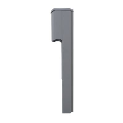 Console murale à visser Soléa Gris mat 7037 M