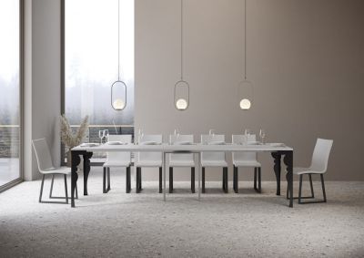 Console PAXON EVOLUTION extensible à 300 cm en frêne blanc