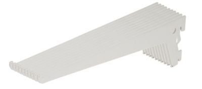 Console simple vendue par 10 blanc profondeur 30 cm Form compatible Twinny et Poppit