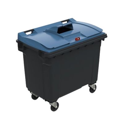 Lot De 10 Sacs Poubelle 660 Litres – Housses Conteneur 4 Roues – Anti-odeur, Anti-salissure – Très Résistant – Fabriqué En Europe