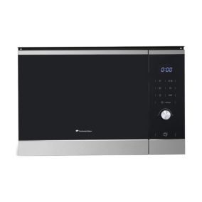 CONTINENTAL EDISON Micro Ondes Gril -CEMO25GINE - Inox encastrable - Noir