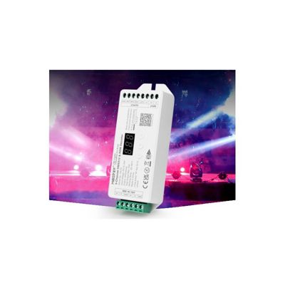 Contrôleur LED RGB+CCT DC12-24V 4A/Ch DMX512 D5-CX