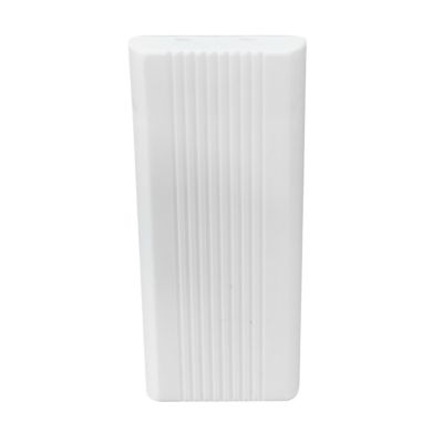 Contrepoids de tirage 75x32mm Orciel métal et plastique blanc