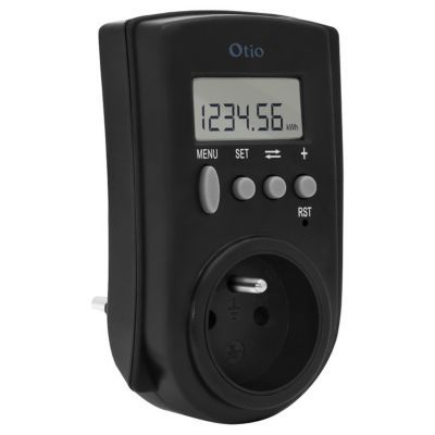 Wattmètre Prise Compteur d'Énergie Compteur De Consommation d'énergie  Contrôle