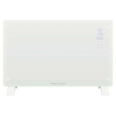 Convecteur en verre 2000W Blanc Proficare PC-GKH3119-Blanc
