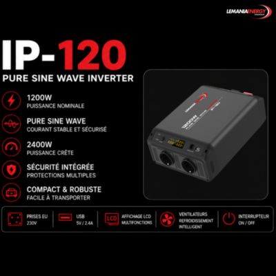 CONVERTISSEURS DE TENSION IP120 LEMANIA ENERGY