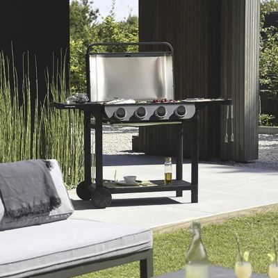 Cook'in Garden - Barbecue gaz FLAVO 76 SC sur chariot