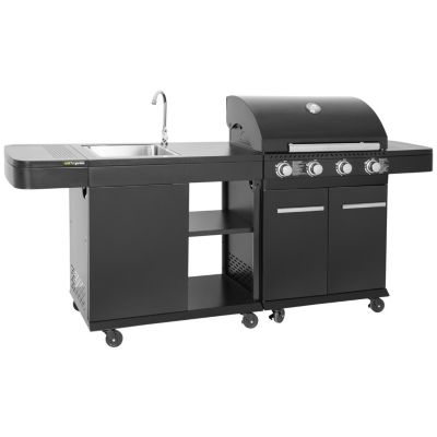 Cook'in Garden - Cuisine extérieure modulable FYRA - 4 brûleurs