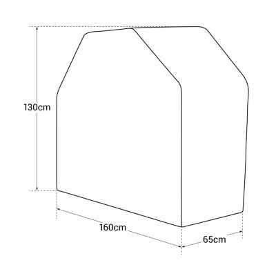 Cook'in Garden - Housse pour barbecue américain