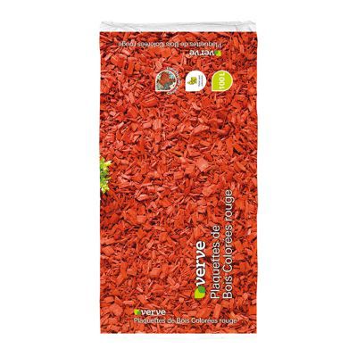 Copeaux de bois tendre rouge Verve 100L