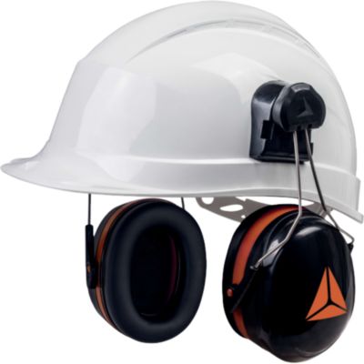 Coquilles antibruit SNR 30 dB MAGNY HELMET 2 pour casque de chantier DELTA PLUS DIAMOND 5 Noir Unique