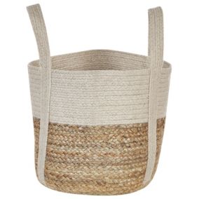 Corbeille boho en tissu naturel SONIPAT