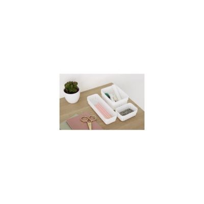 Corbeille design pour bureau ou salle de bain XL - Beige