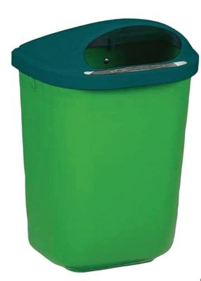 Corbeille murale Xerios 50l verte - ROSSIGNOL - 59866