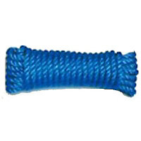 Cordage polypropylène DIALL ø 12 mm x 15 m bleu