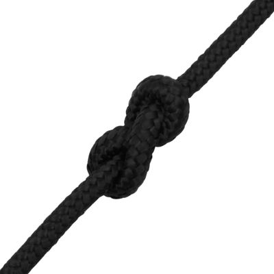 Corde de bateau Noir complet 10 mm 50 m Polypropylène