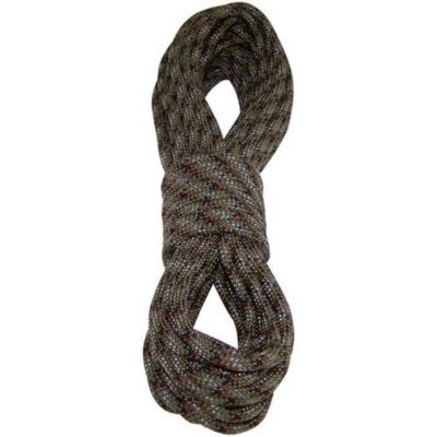 Corde en polypropylène 100% 9 mm x 15 m - charge max 430 kg, camouflage noir