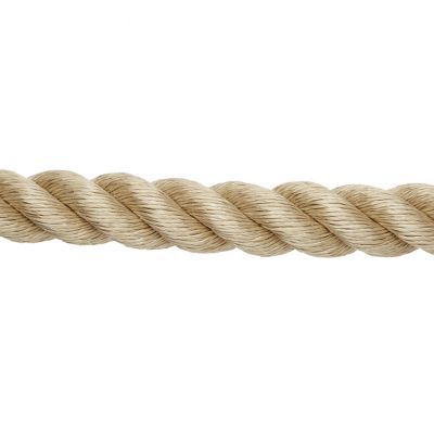 Corde torsadée de rampe beige Diall ø32 mm, vendue au mètre linéaire