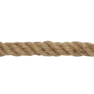 Corde torsadée en chanvre ø 24 mm, vendue au mètre