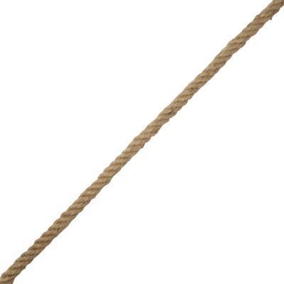 Corde torsadée en chanvre ø 24 mm, vendue au mètre