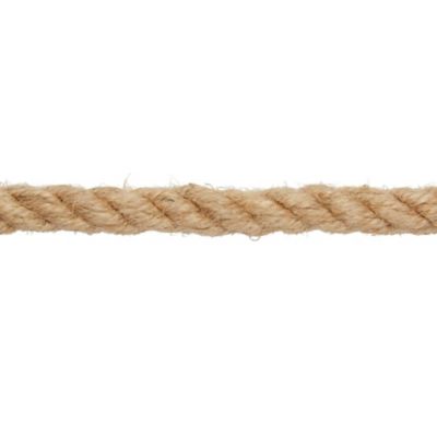 Corde torsadée en jute Diall ø8 mm, 10 m