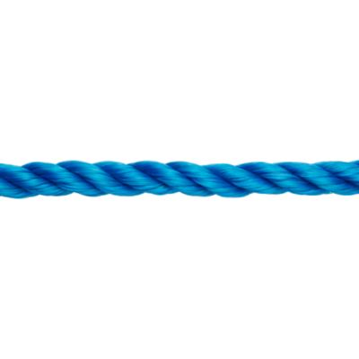 Corde torsadée en polypropylène bleue Diall ø12 mm, 7.5 m