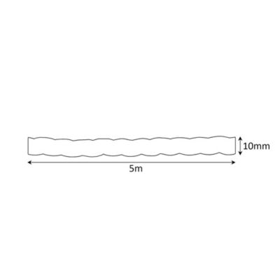 Corde torsadée en polypropylène verte Diall ø10 mm, 50 m