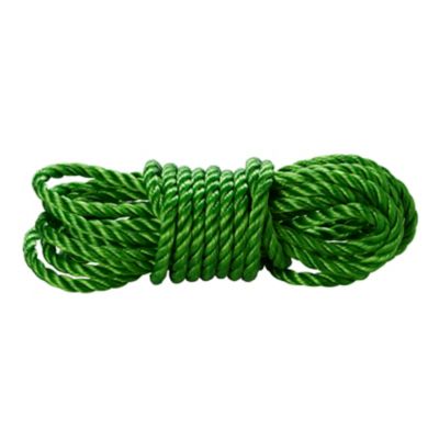 Corde torsadée en polypropylène verte Diall ø10 mm, 50 m