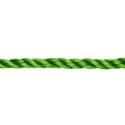 Corde torsadée en polypropylène verte DIALL ø8 mm, 25 m