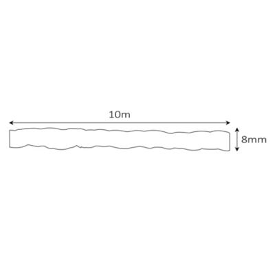 Corde torsadée en sisal Diall ø8 mm, 10 m
