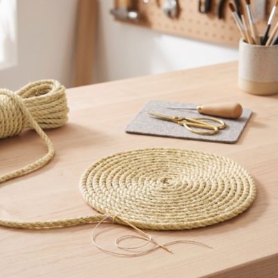 Corde torsadée en sisal Diall ø8 mm, 10 m