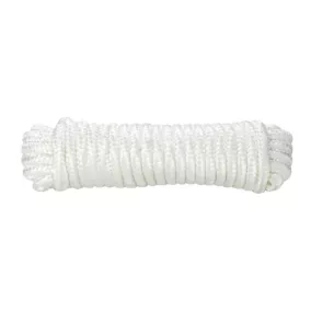 Corde tressée en nylon blanc Diall ø12 mm, 10 m
