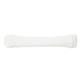 Cordeau de maçon en fil de coton blanc DIALL ø3 mm, 20 m