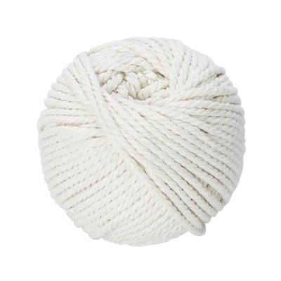 Cordeau coton câblé blanc 1.5 mm x 55 m CORDERIES TOURNONAISES 50/0608