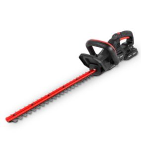 Cordless hedge trimmer 20V, speed 1300rpm, 58cm rotating blade with sheath, includes 2.0Ah battery and charger - Greencut GHT200L