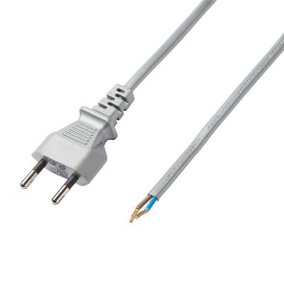 Cordon de lampe avec interrupteur métal Diall 2m