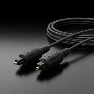 Cordon fibre optique mâle/mâle Erard 3 m