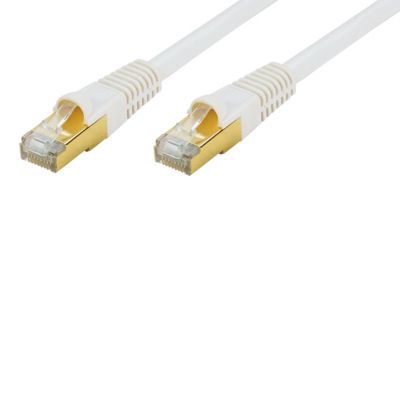 Câble RJ45 catégorie 6 S/FTP 15 m (beige) - Câble RJ45 - Garantie 3 ans LDLC