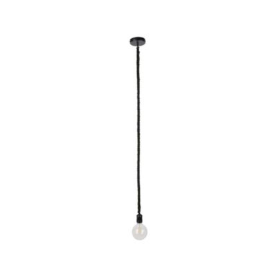 Cordon textile Cup 145 cm jute noir L.145 cm