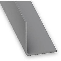 Cornière PVC gris 20 x 20 mm, 2,60 m