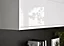 Corniche et bandeau cache-lumière GoodHome Crème H. 35 mm x l. 240 x Ep. 5,95 cm