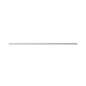 Corniche et bandeau cache-lumière GoodHome Stevia gris mat H. 35 mm x l. 240 x Ep. 5,95 cm