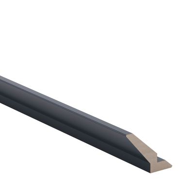 Corniche GoodHome Artemisia Bleu nuit H. 75 mm x l. 2.4 m
